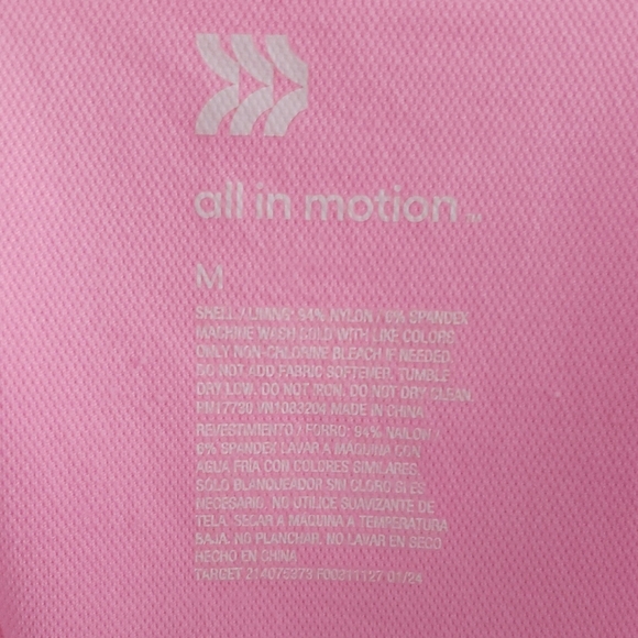 Target Pink Ribbed Crop Tank - Picture 2 of 5